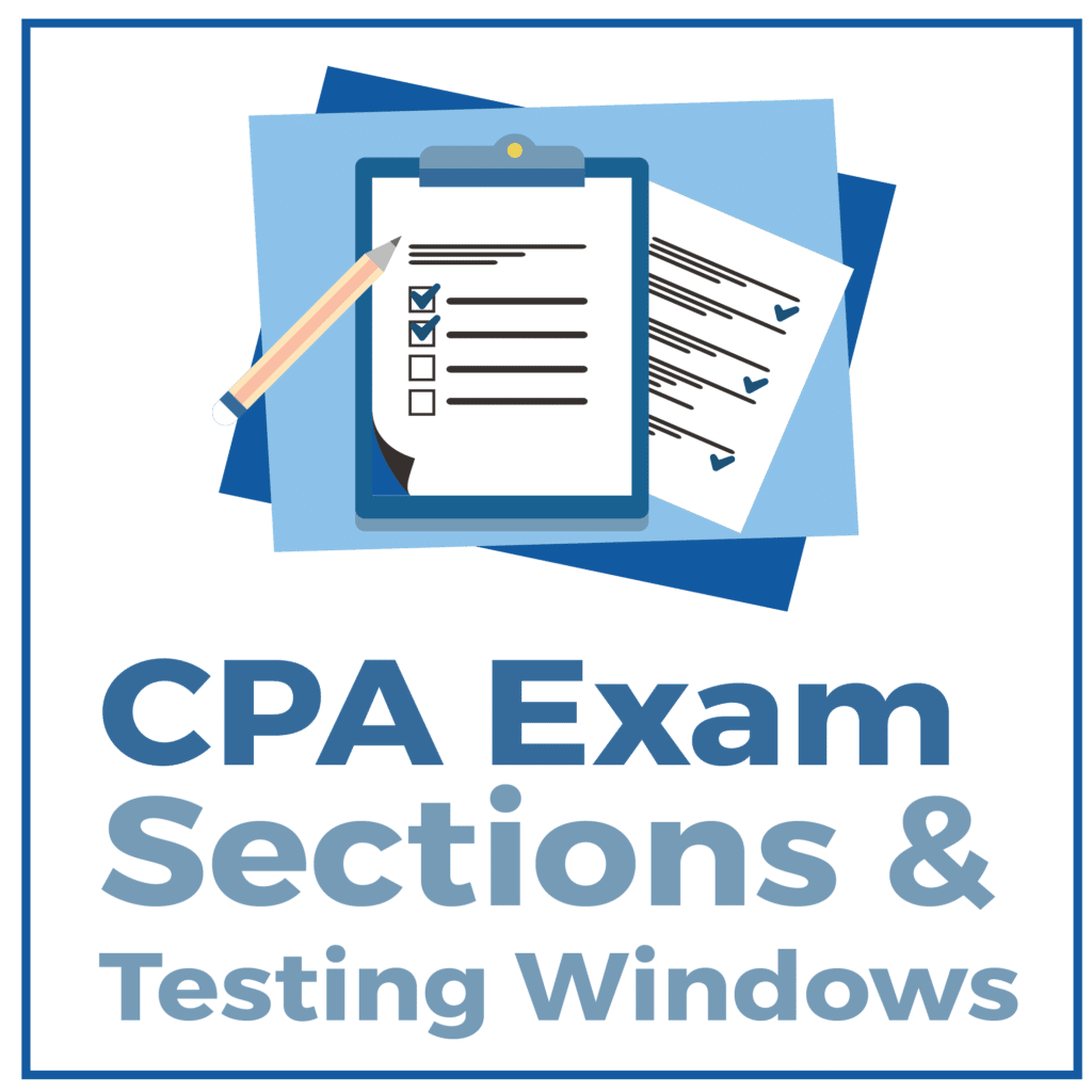 CPA Exam Sections & Testing Windows [AUD, BEC, FAR, REG]