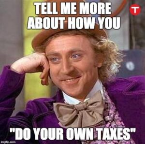 you do your own taxes