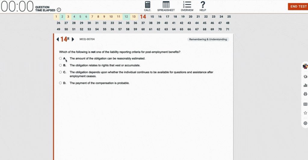 UWorld CPA practice question